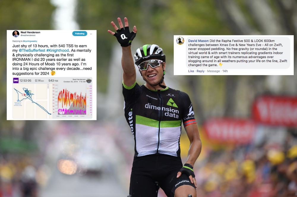 After Edvald Boasson Hagen's epic Zwift session, you share your ...