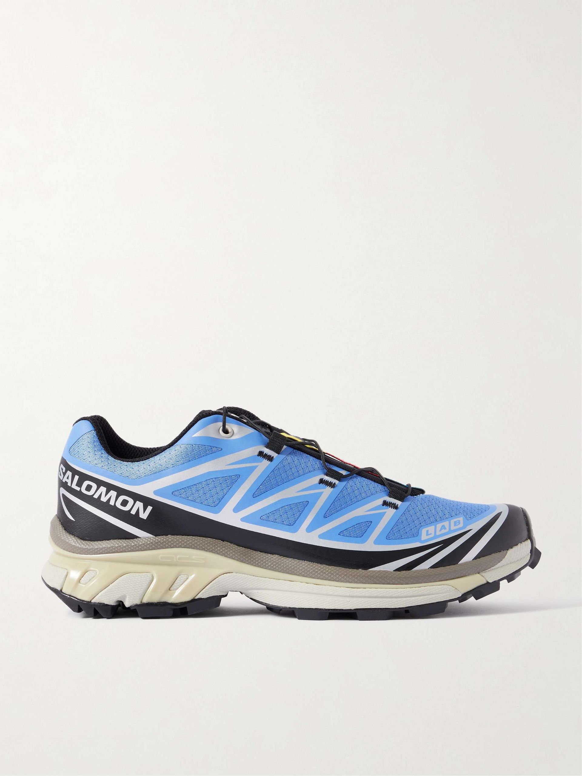 Xt-6 Rubber-Trimmed Mesh Sneakers