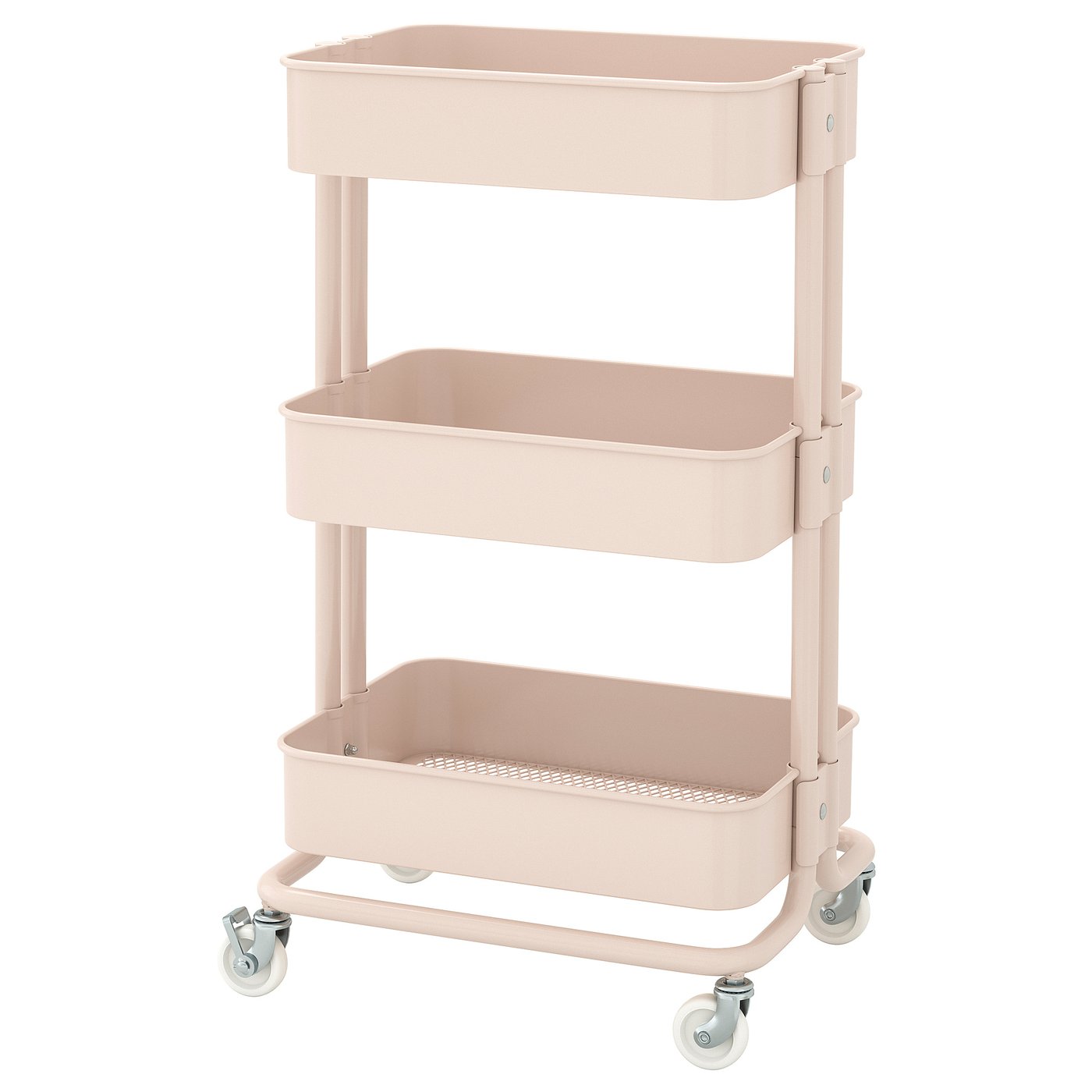 R&amp;Aring;skog Trolley - Pink 35x45x77 Cm