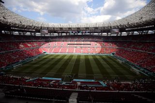 England will be playing at the Puskas Arena on Thursday (PA)