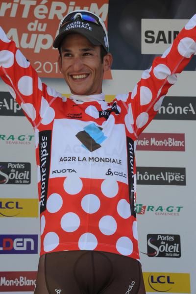 Blel Kadri (AG2R La Mondiale) takes control of the King of the Mountains classification