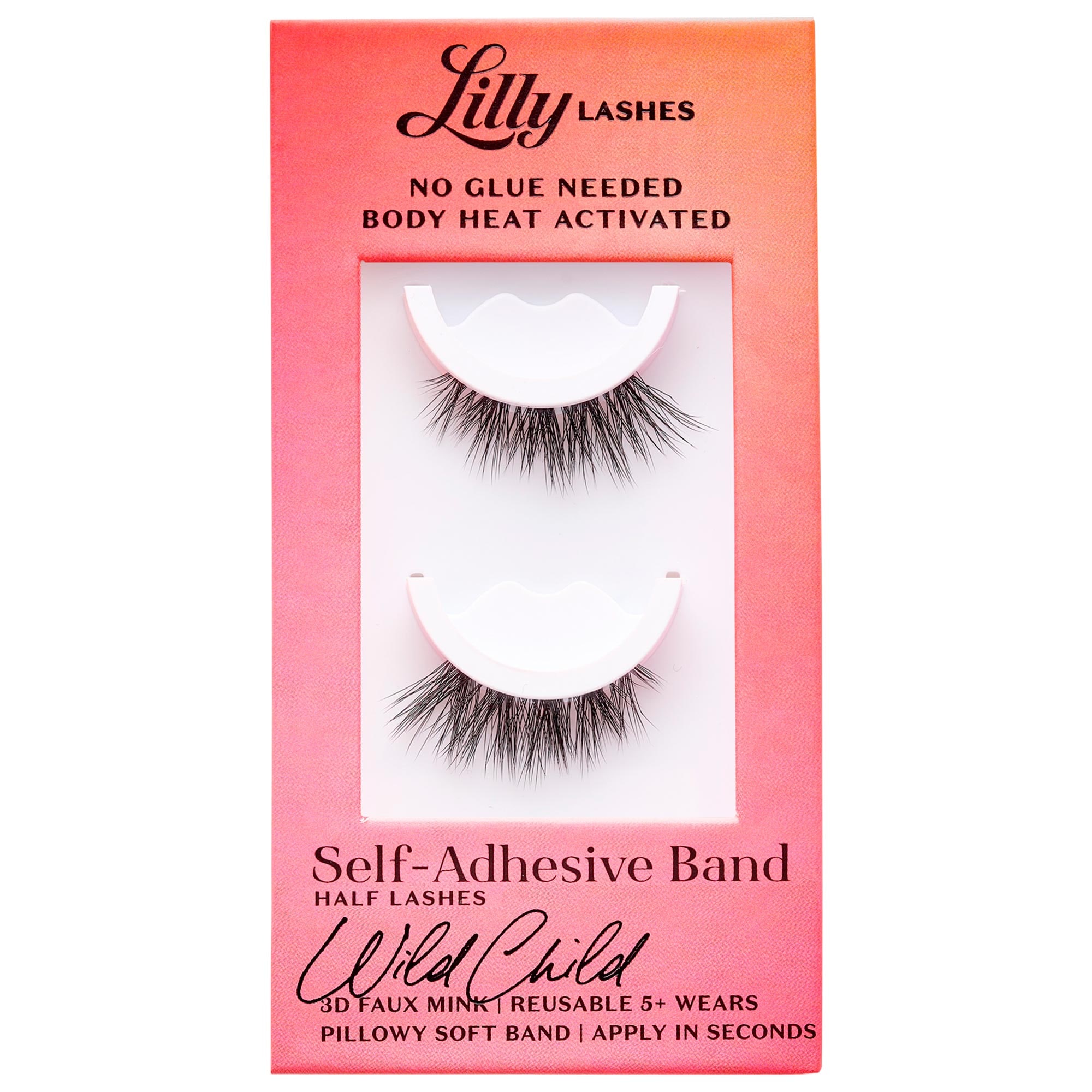 Self Adhesive Half Lashes - Wild Child