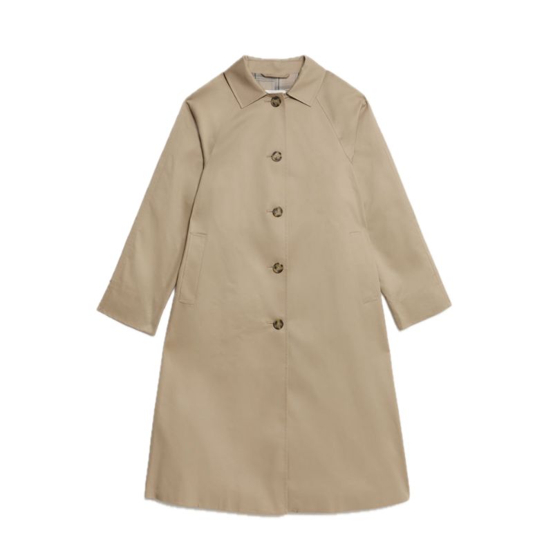 M&S, Cotton Rich Stormwea Longline Car Coat