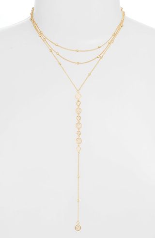 Triple Layer Y-Necklace