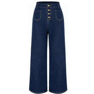 Belle Poque Dark Blue Jeans