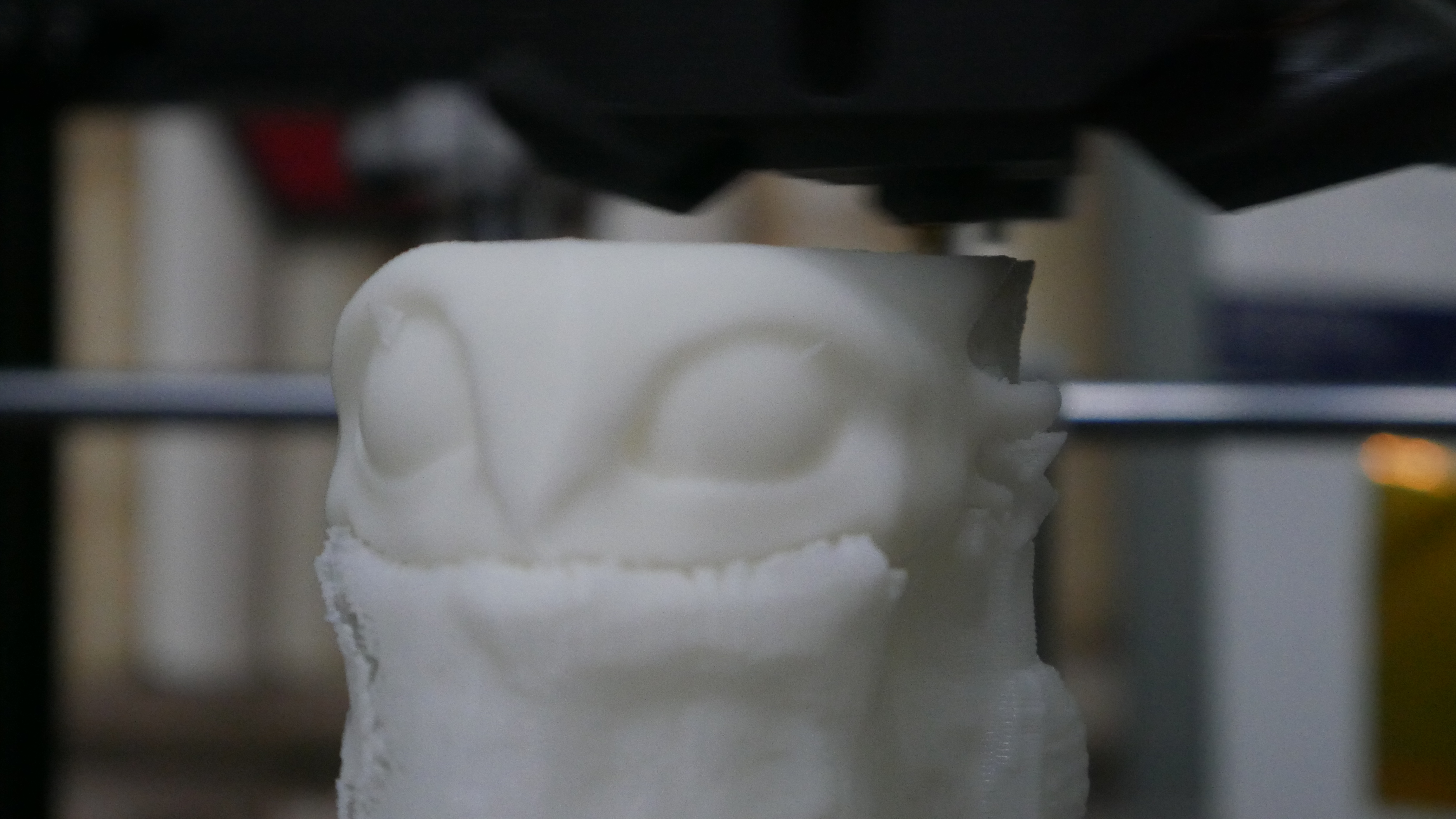 Close-up model of Toothless on the Ender 5 S1