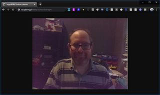 Testing Your Raspberry Pi Webcam in a Browser Window