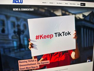 ACLU on TIkTok ban