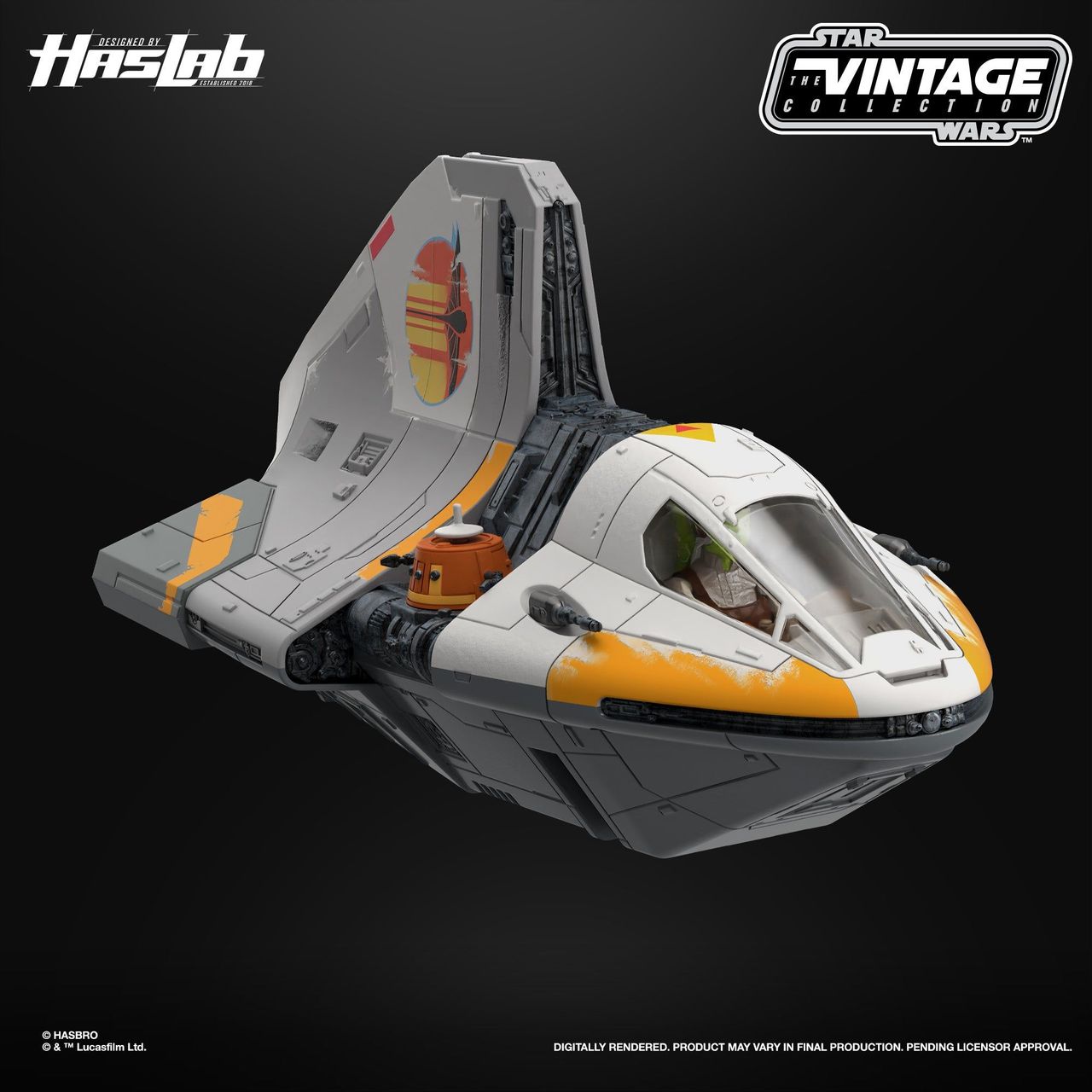 Promo images of the Ghost figure on a black background