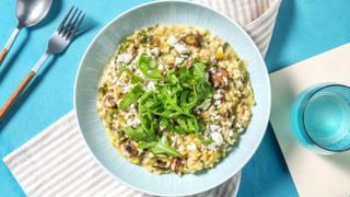 Oven Baked Goats Cheese Risotto