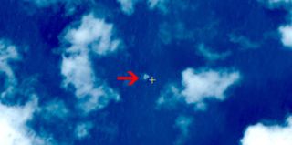 Chinese Satellite Image of Possible Malaysian Airlines Debris