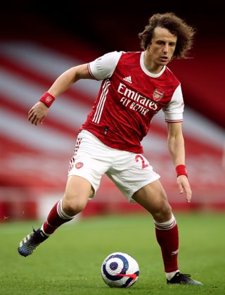 David Luiz helped Arsenal to north London derby victory over Tottenham on Sunday.