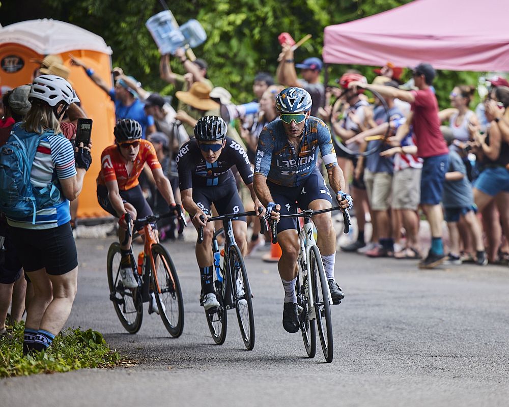 Tyler Williams (L39ION of Los Angeles) the elite men's road race at the USA Cycling Pro Road Championships 2021