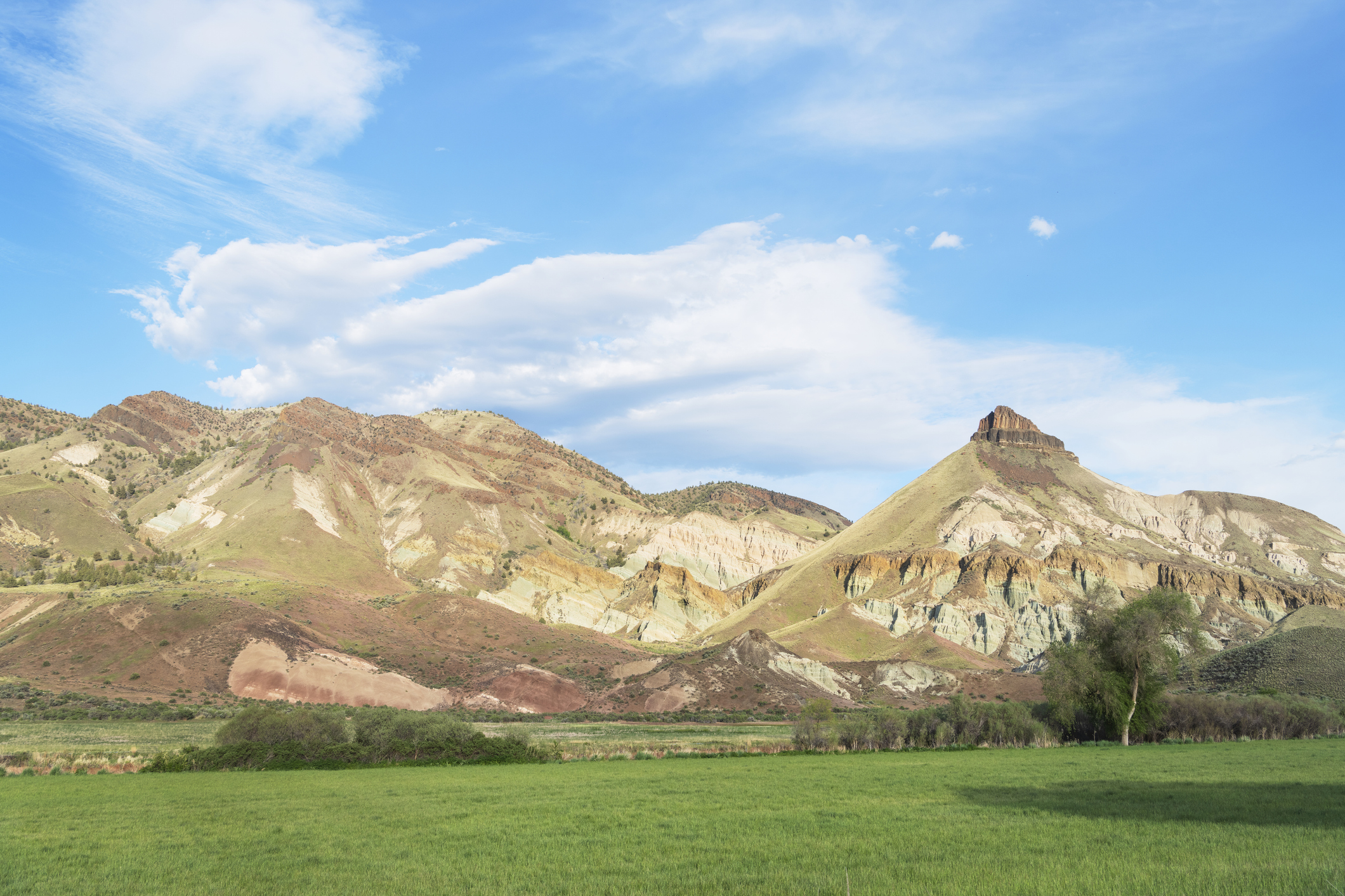 Sheep Rock, John Day Fossil Beds National Monument, Oregon