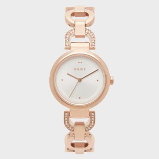 best watches for women DKNY East side gold chain watch