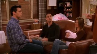 The male nanny with Joey and Rachel in Friends.