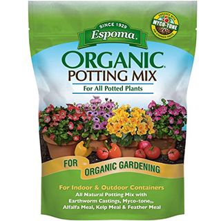 Espoma Organic Potting Soil Mix, Natural Potting Mix for All Indoor & Outdoor 