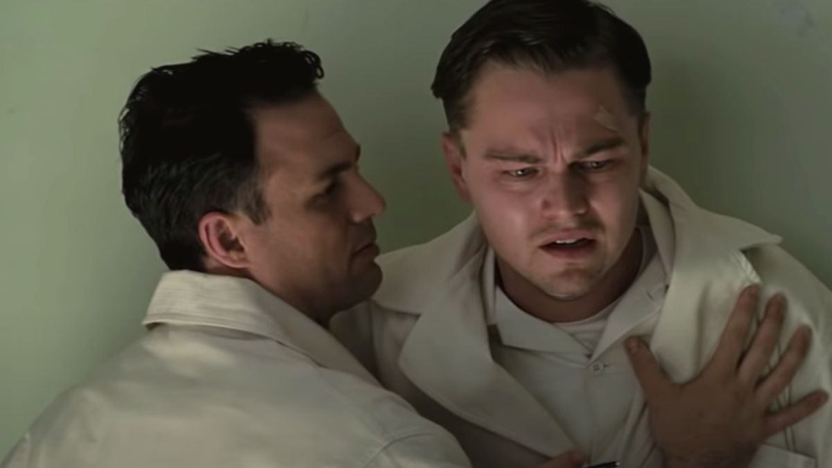 Mark Ruffalo and Leonardo DiCaprio in Shutter Island