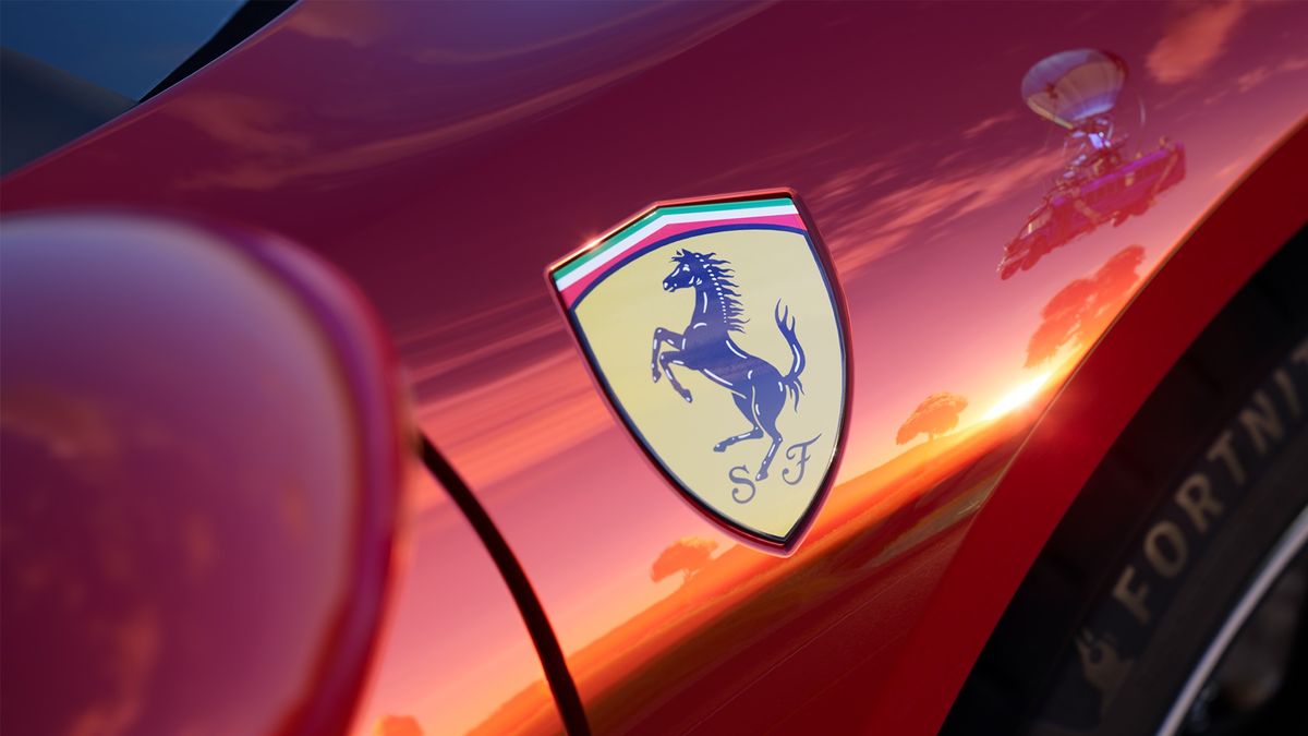 Fortnite Taps Ferrari For Its First Licensed Car Pc Gamer