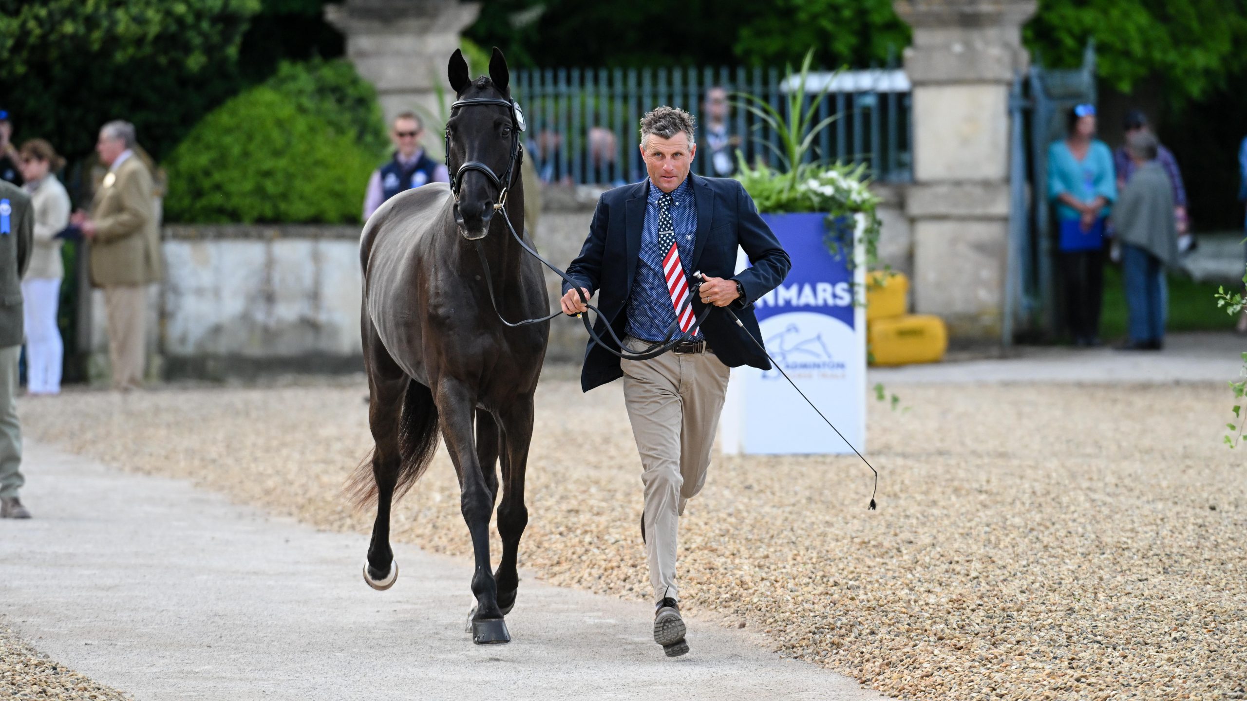 Badminton Horse Trials trot-up pictures: Boyd Martin and Tsetserleg TSF