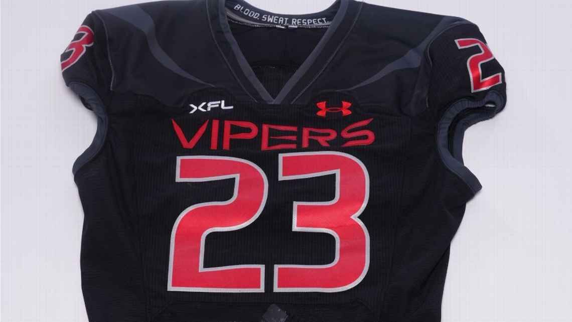 XFL Vegas Vipers jersey
