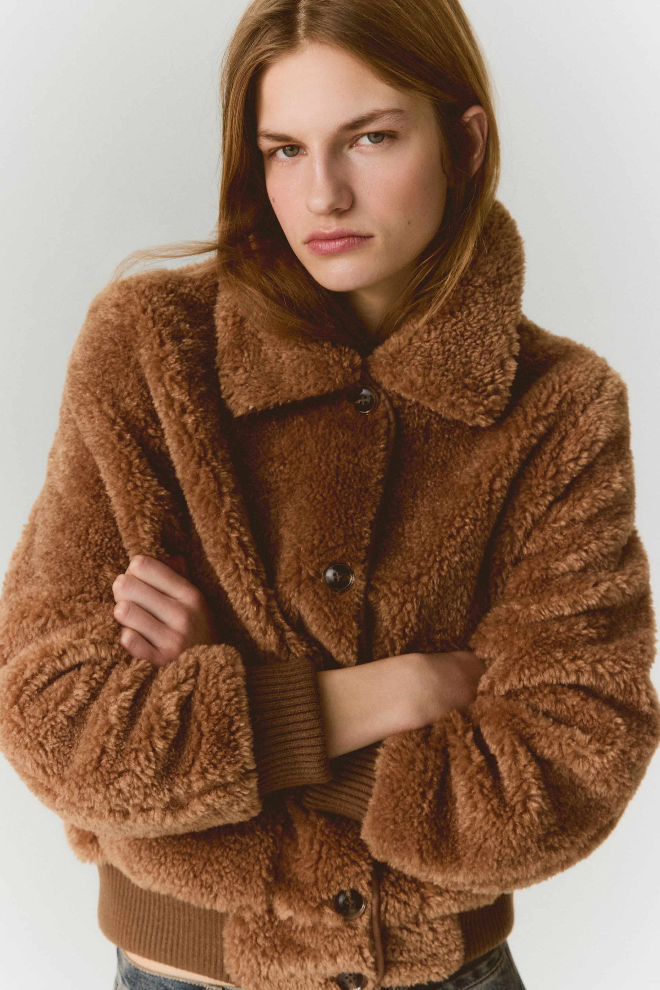 Teddy Jacket - Beige