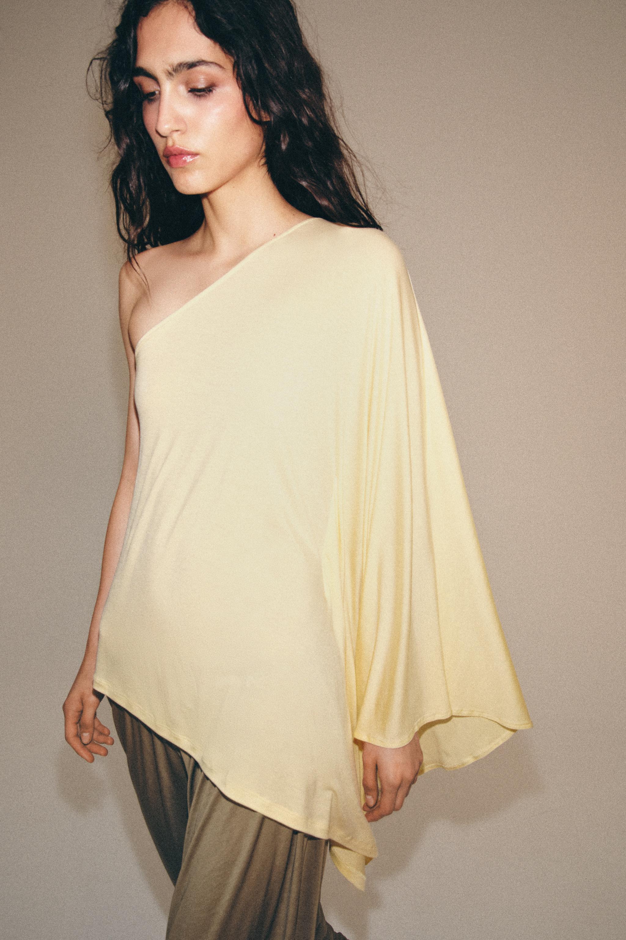 Asymmetric Cape - Yellow - S