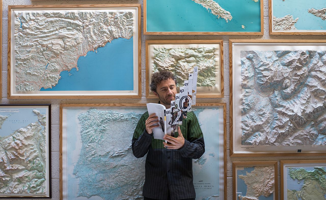 Thomas Heatherwick in his London studio