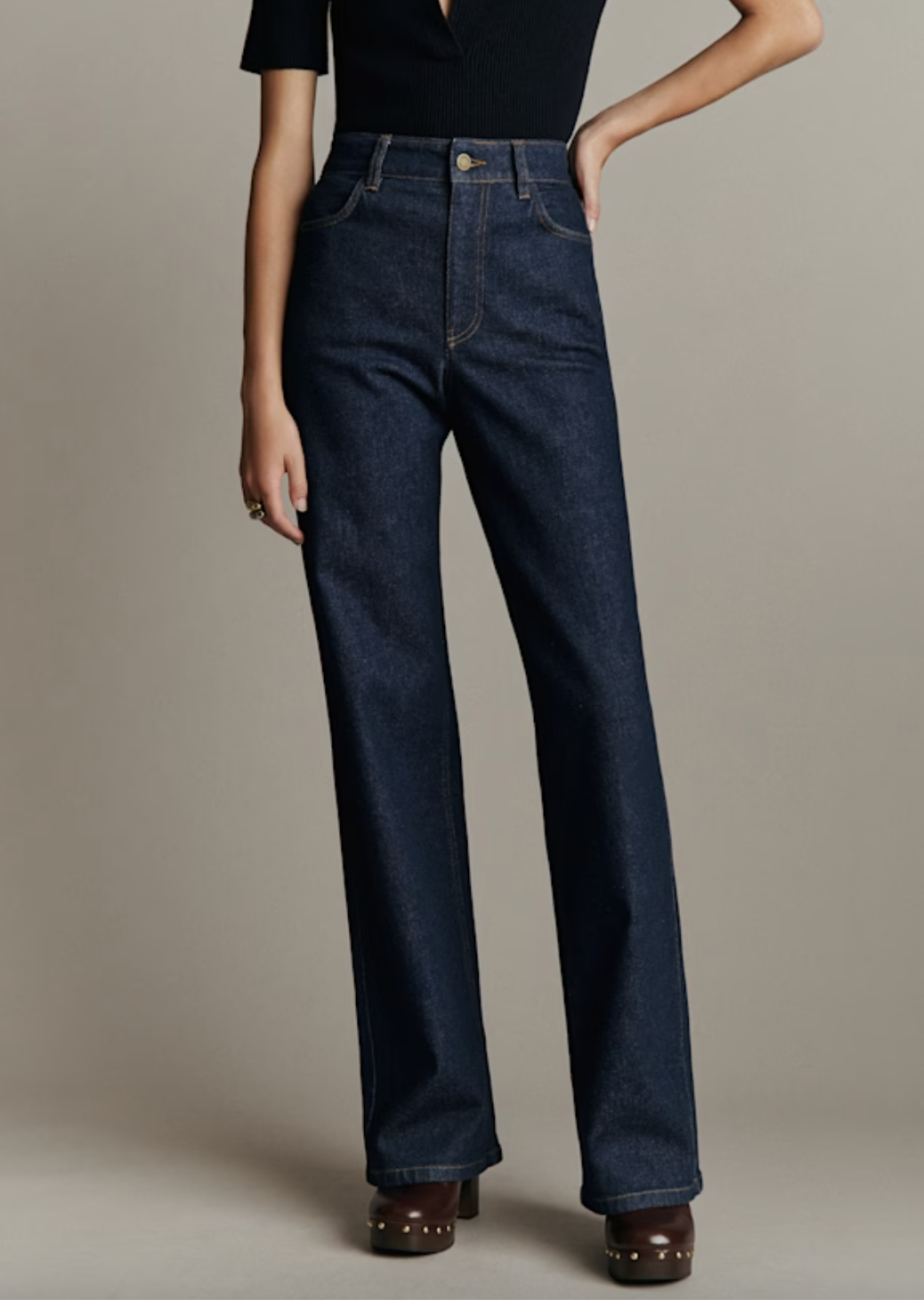 S&amp;eacute;zane, Le New Wide Leg Jeans
