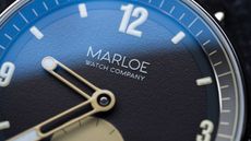 Close up of the Marloe Daytimer dial