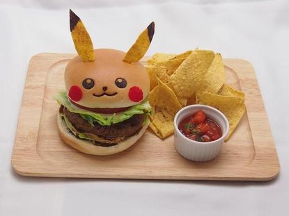 Tokyo cafe rolls out a Pikachu-themed burger