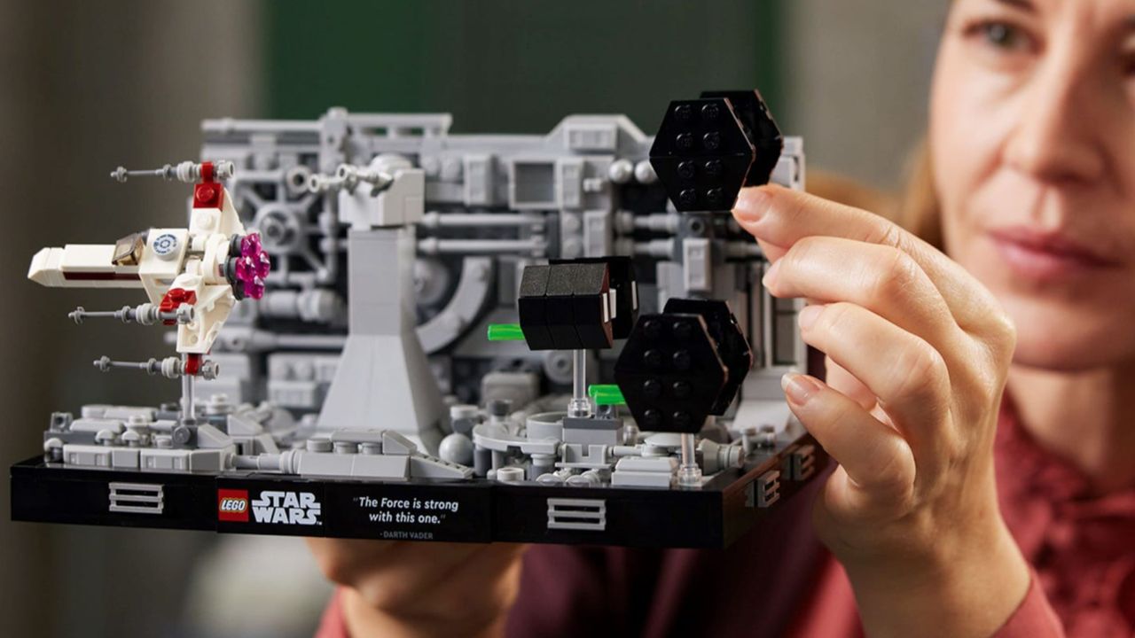 LEGO Death Star Trench Run Diorama
