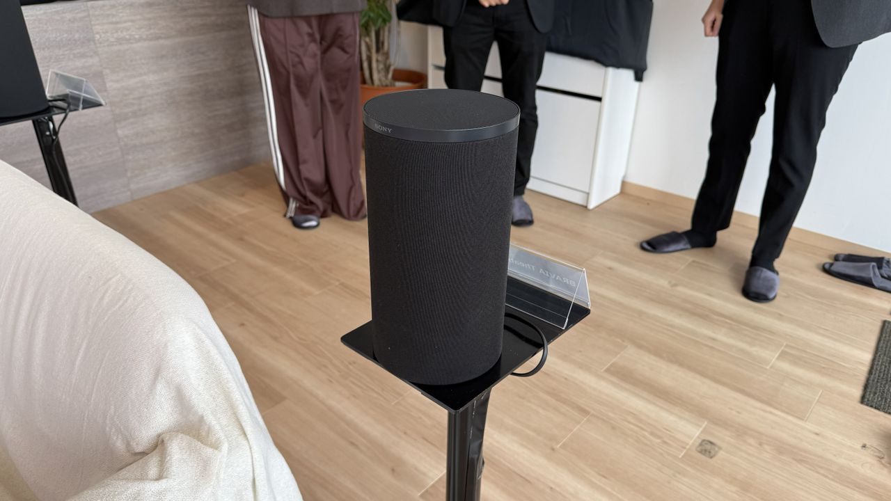 Sony Bravia Theatre Trio on stand