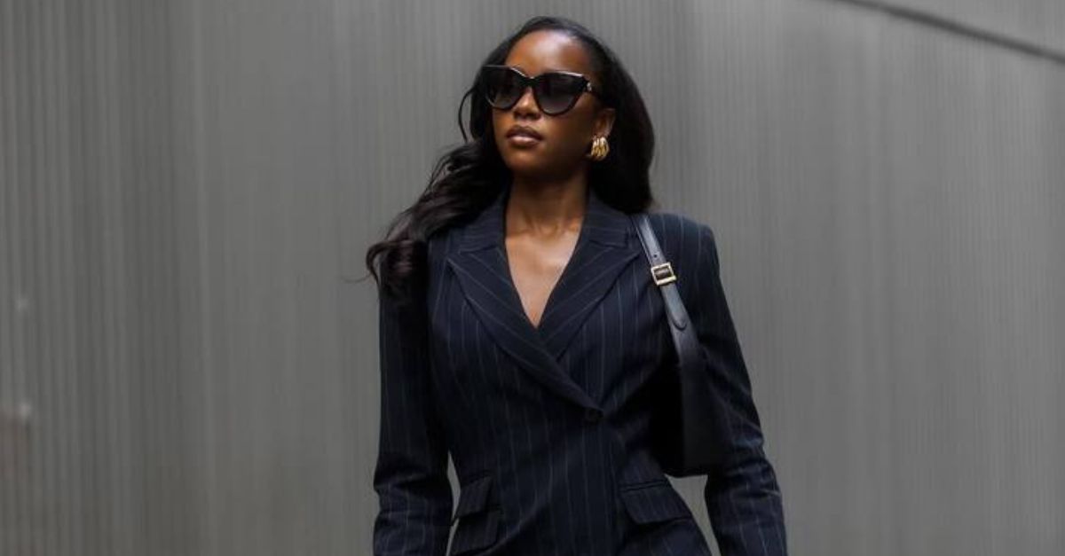 Demur Look The Pinstripe Fashion Trend Is the Demure Look Taking Over in 2024 ...