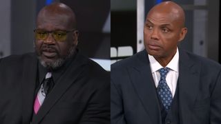 Shaquille O'Neal and Charles Barkley speak on Inside the NBA.