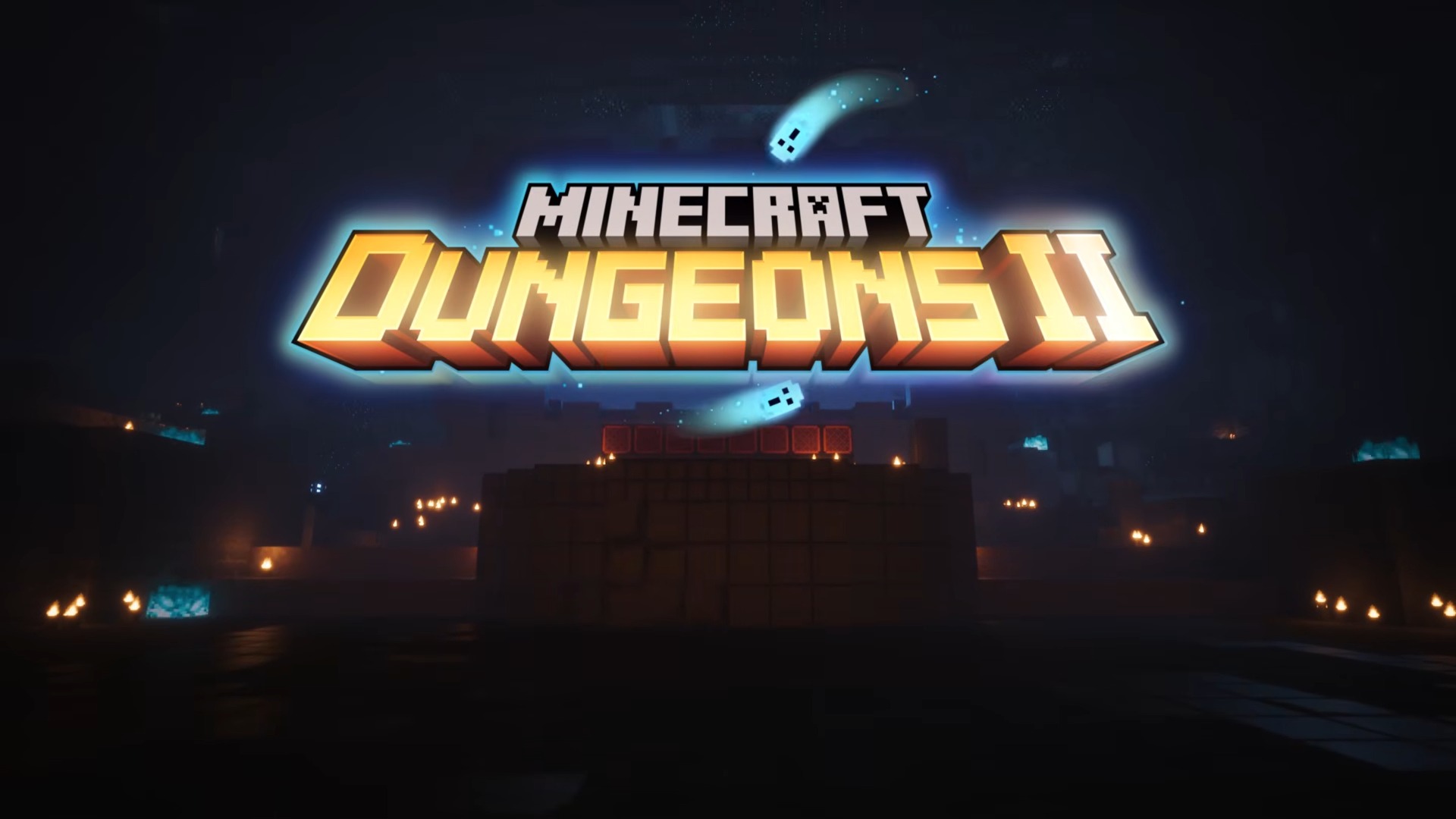 MINECRAFT DUNGEONS 2 TITLE SCREEN