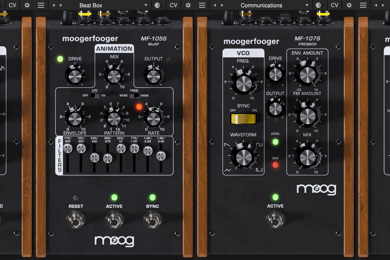 Moog Moogerfooger effect plugins