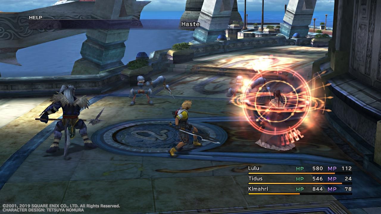 FFX combat skill