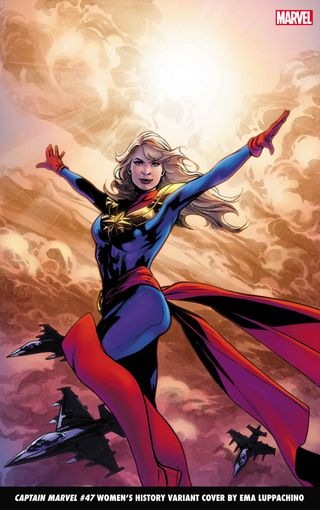 Marvel Women's History Month variant cover
