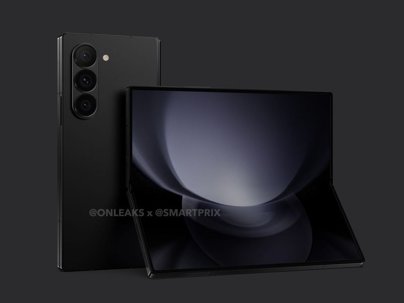 Galaxy Z Fold 6 renders