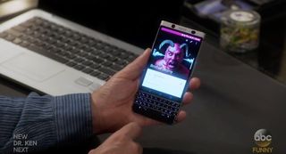 BlackBerry 'Mercury' makes an appearance on Last Man Standing