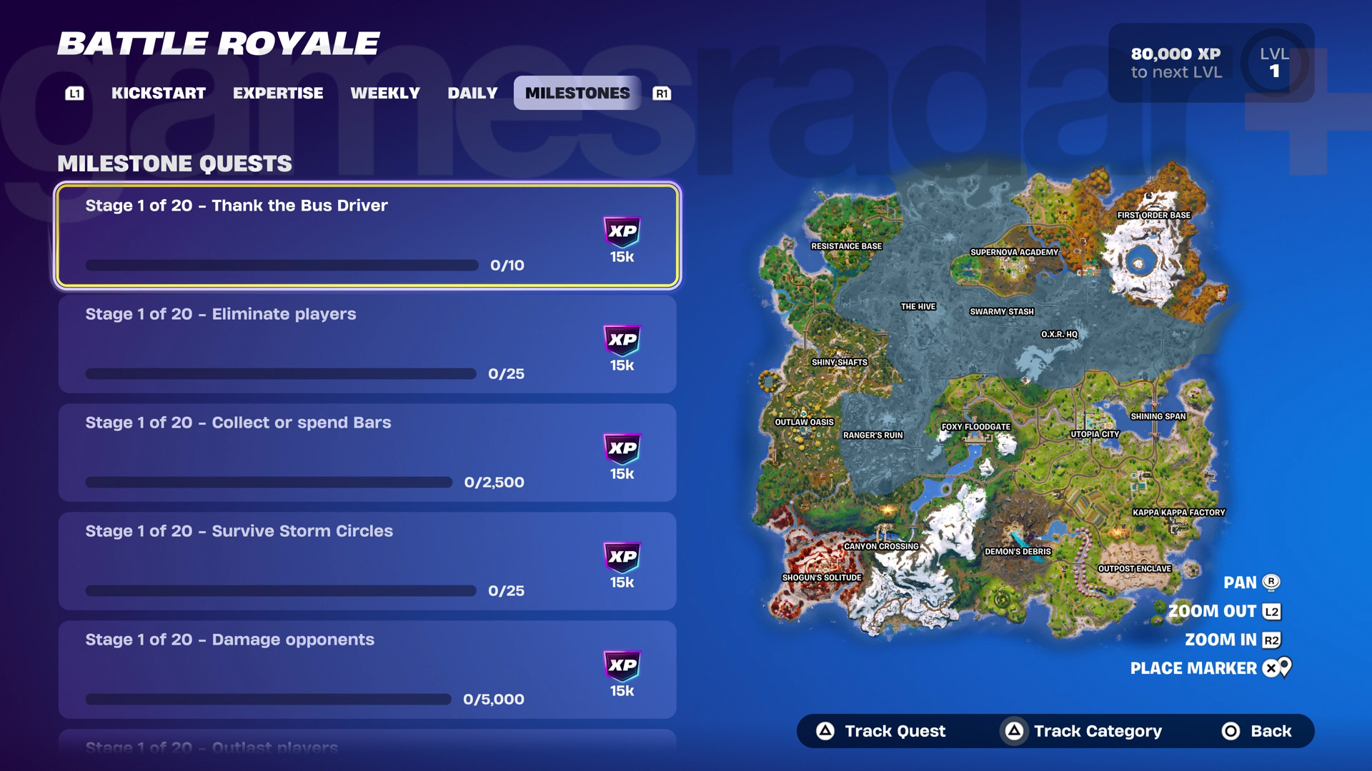 Fortnite Milestone Quests Chapter 6 Season 4