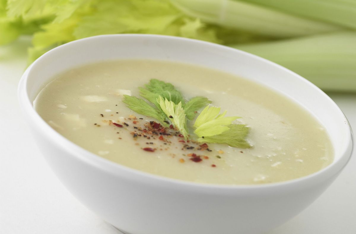 Celery soup | Lunch Recipes | GoodtoKnow