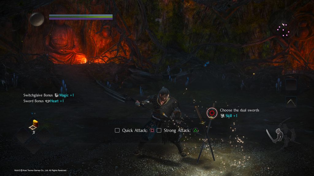 Nioh 2 starting weapons guide Swords, spears, tonfa, odachi, and more