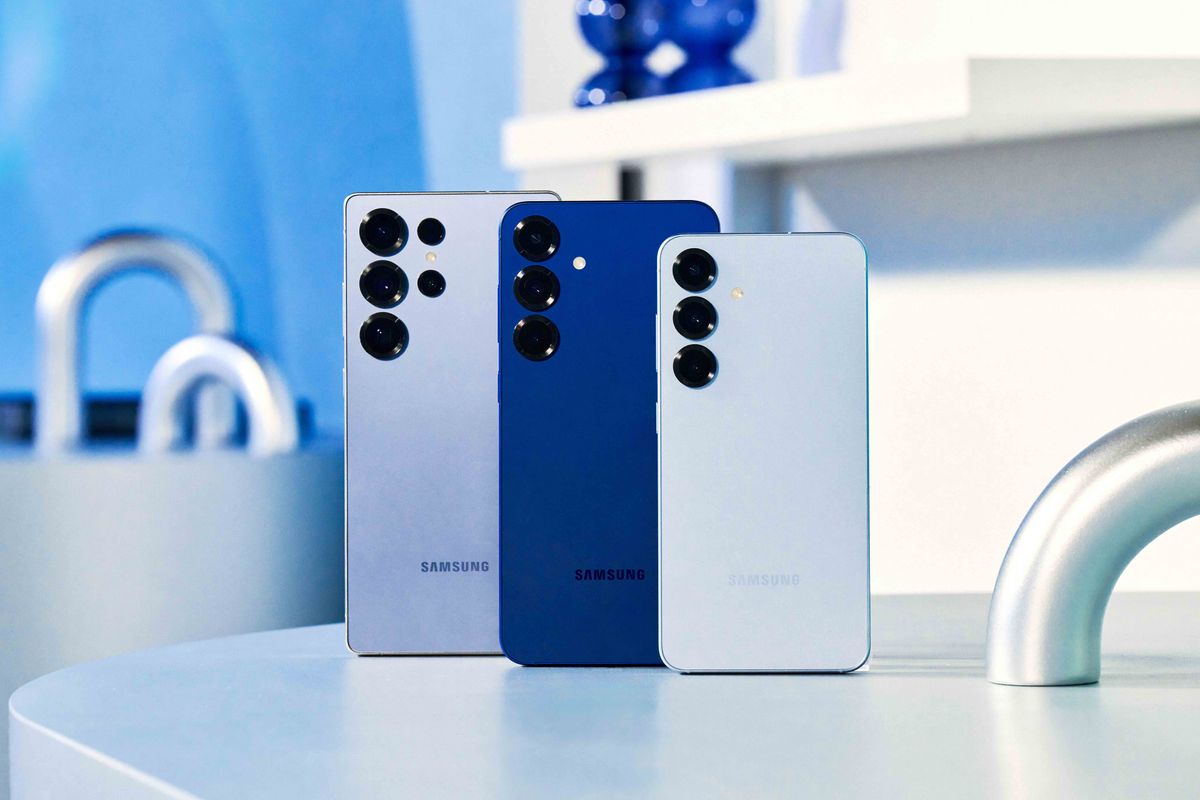 Samsung Galaxy S25 series product images