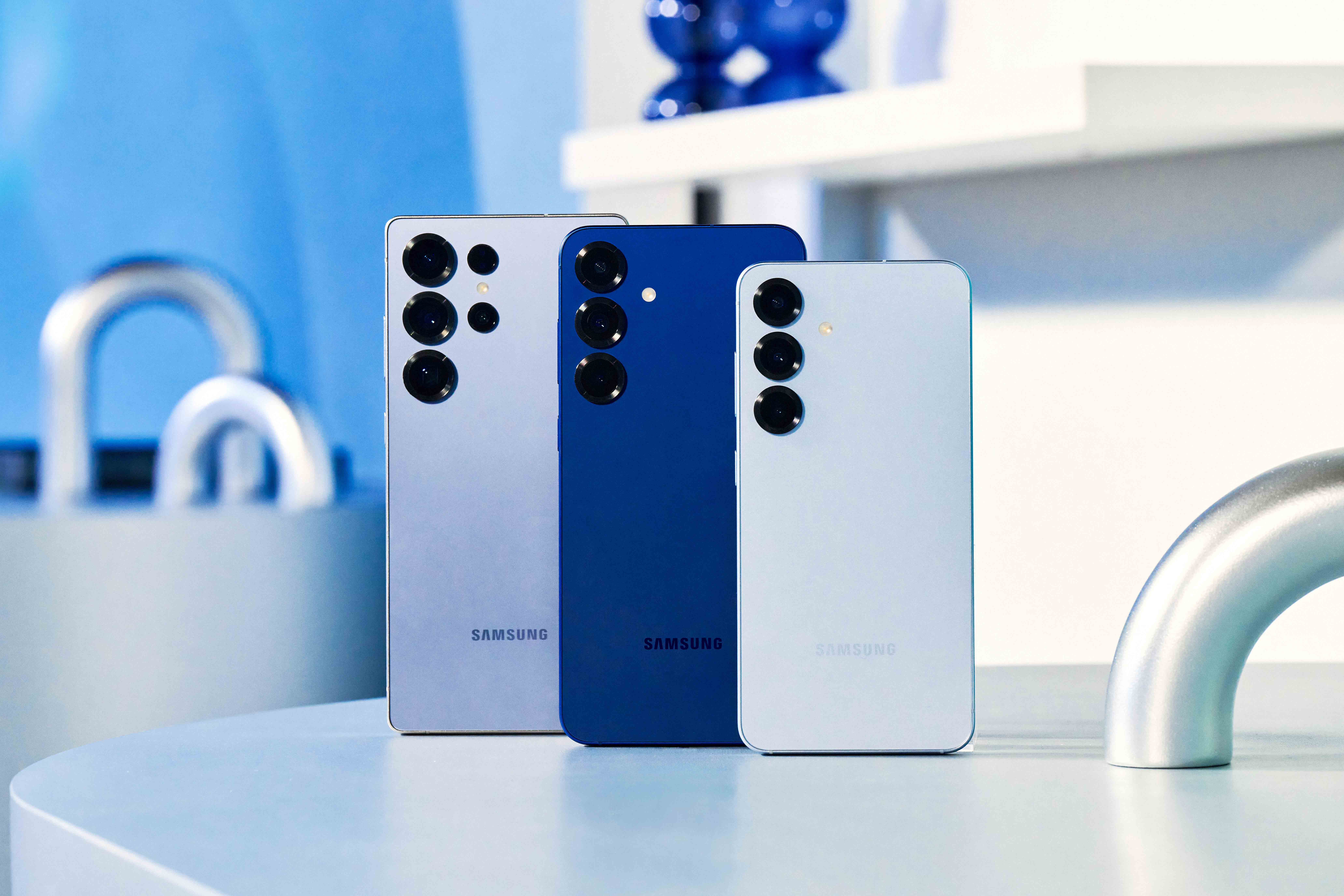 Samsung Galaxy S25 series product images