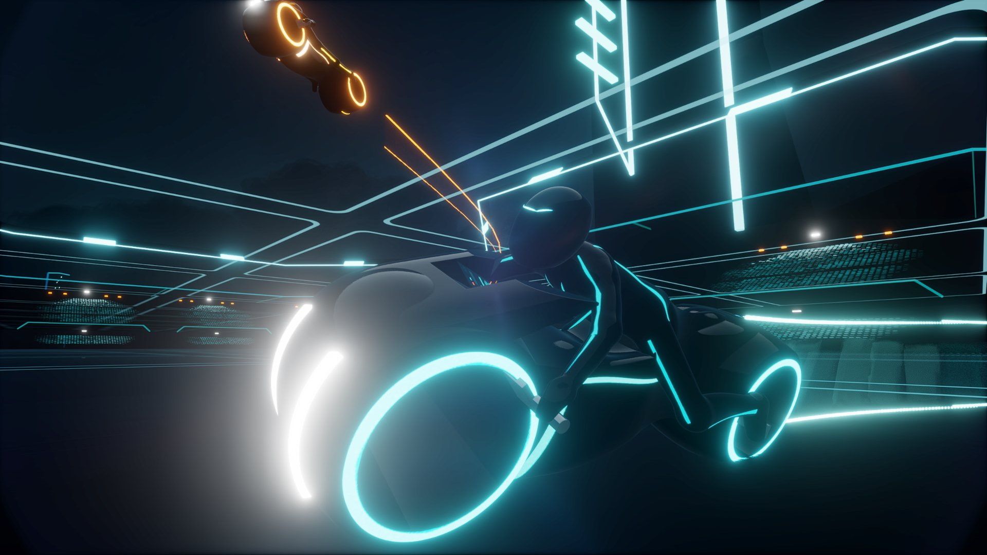 Tron Legacy светоцикл