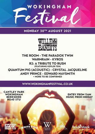 Wokingham Festival 2021 poster