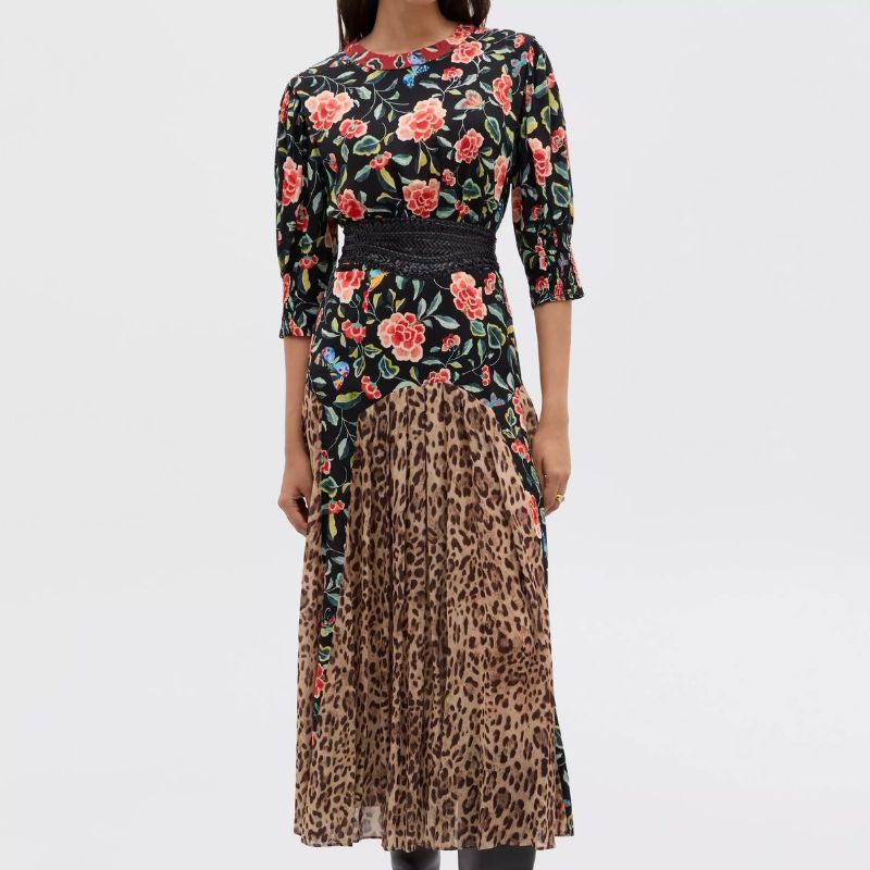 Rixo Meg Dress on model