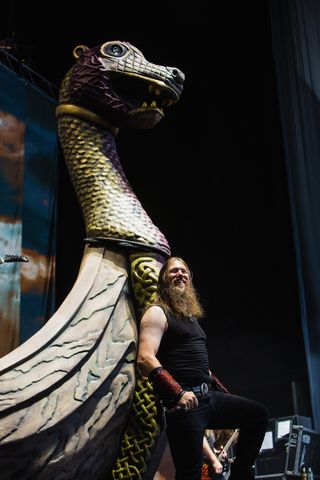 Viking, check, Viking longboat, check... Amon Amarth live in 2013